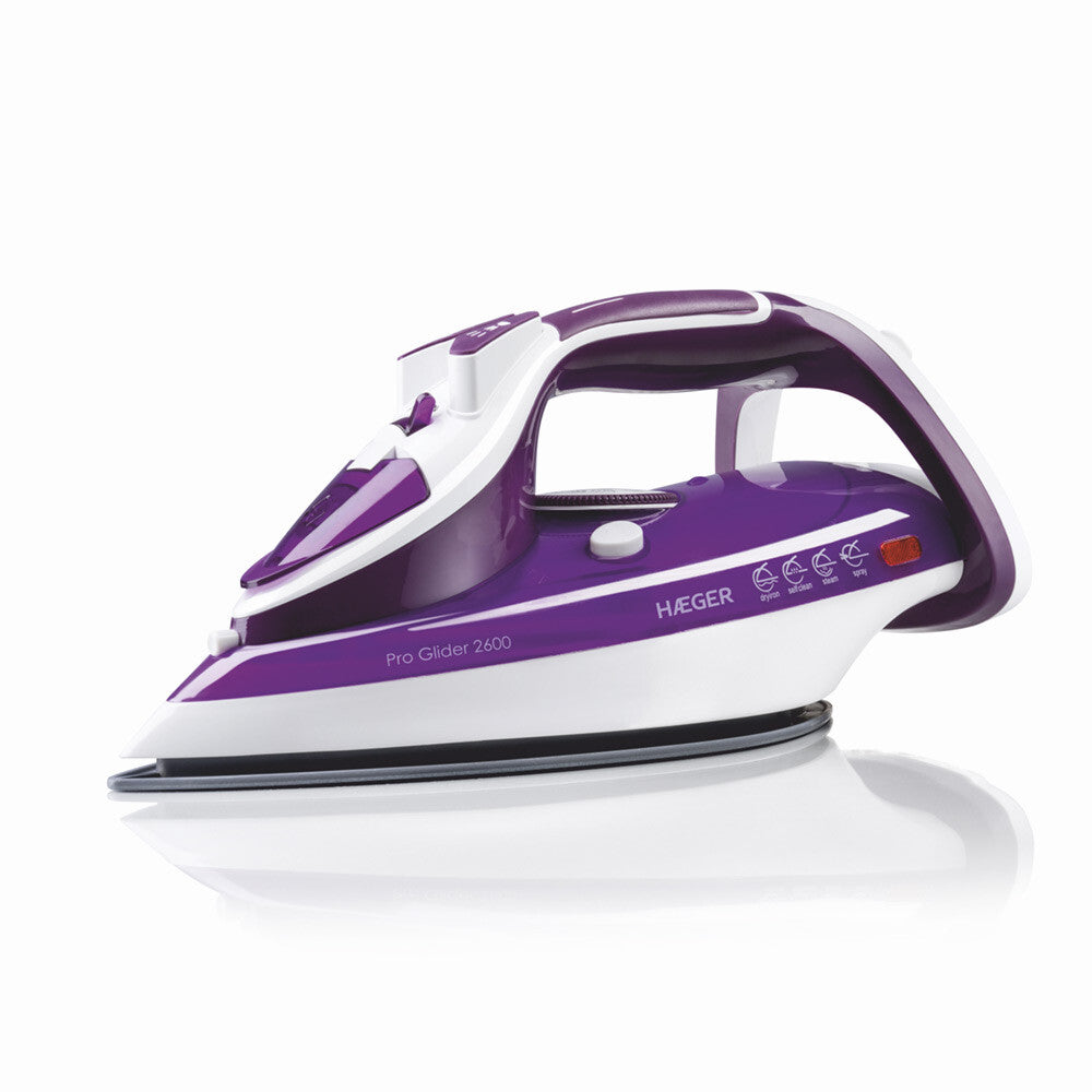 SI-260.011B PLANCHA DE VAPOR CERAMICA 2600W PRO GLIDER HAEGER