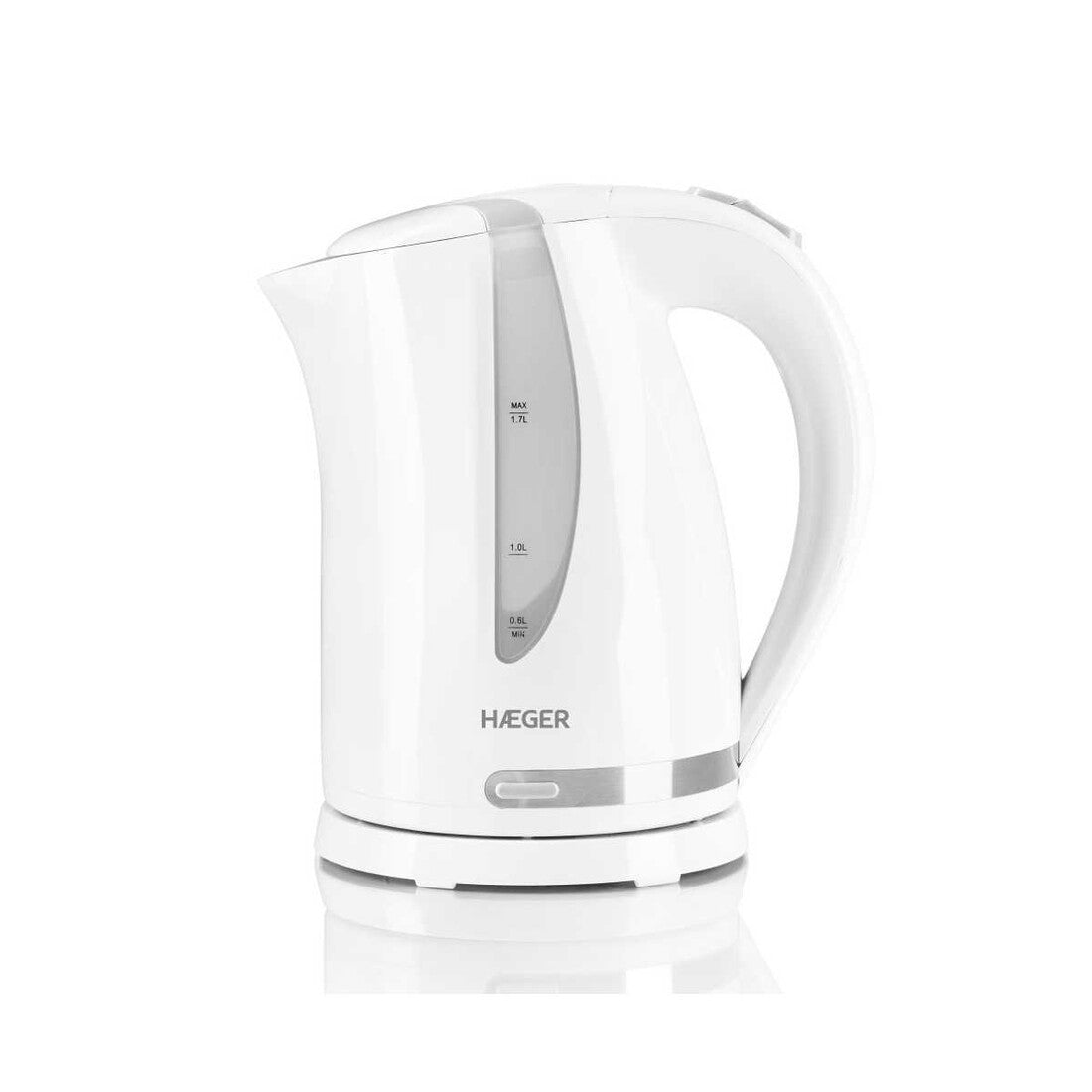 EK-22W.022A HERVIDOR ELECTRICO 1,7L 2200W BASE ROTATIVA WHITENESS HAEGER