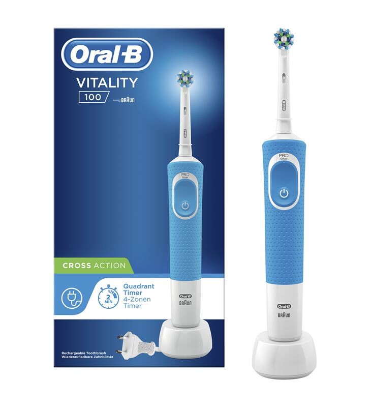 OR-D100BL/BOX CEPILLO DENTAL ELECTRICO VITALITY AZUL ORAL-B