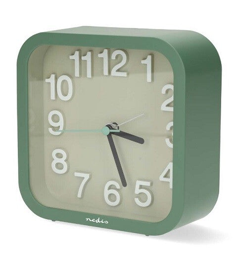 CLDK1004GN RELOJ DESPERTADOR ANALOGICO GRIS NEDIS