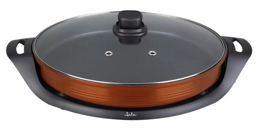 JEPE1639 PAELLERA ELECTRICA CON TAPA CRISTAL 2000W JATA