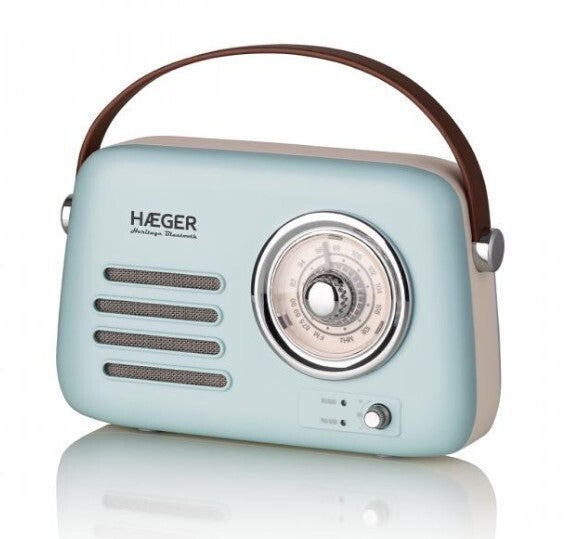 RB-BLU.002A RADIO BLUETOOTH HERITAGE RETRO HAEGER