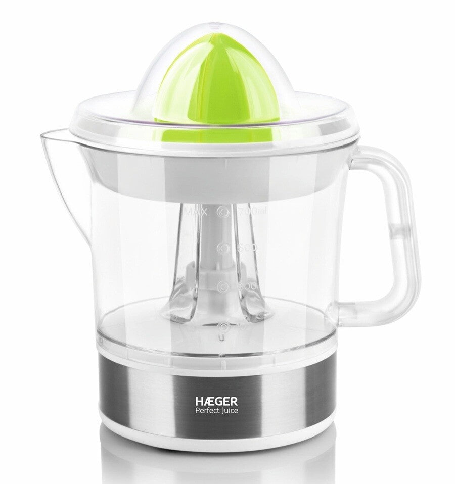 CJ-W25.012A EXPRIMIDOR ELECTRICO BLANCO 0,7L 25W LITLE JUICE HAEGER