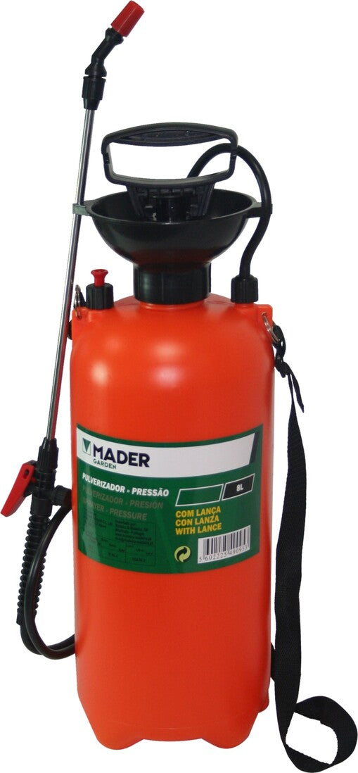 49095 8L PULVERIZADOR MANUAL C/LANZA INOX