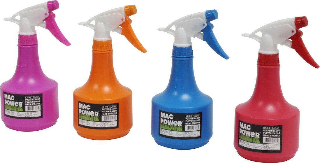 66273 PULVERIZADOR 500ml MAC POWER COLORES SURTIDO