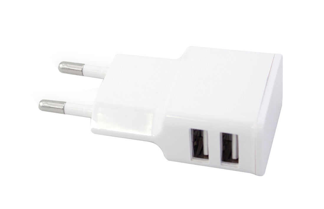 105515001 BL CARGADOR USB DOBLE 5V 2A GSC