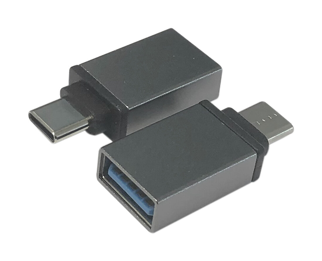38.496 ADAPTADOR TIPO USB HEMBRA A TIPO C MACHO ELECTRO DH