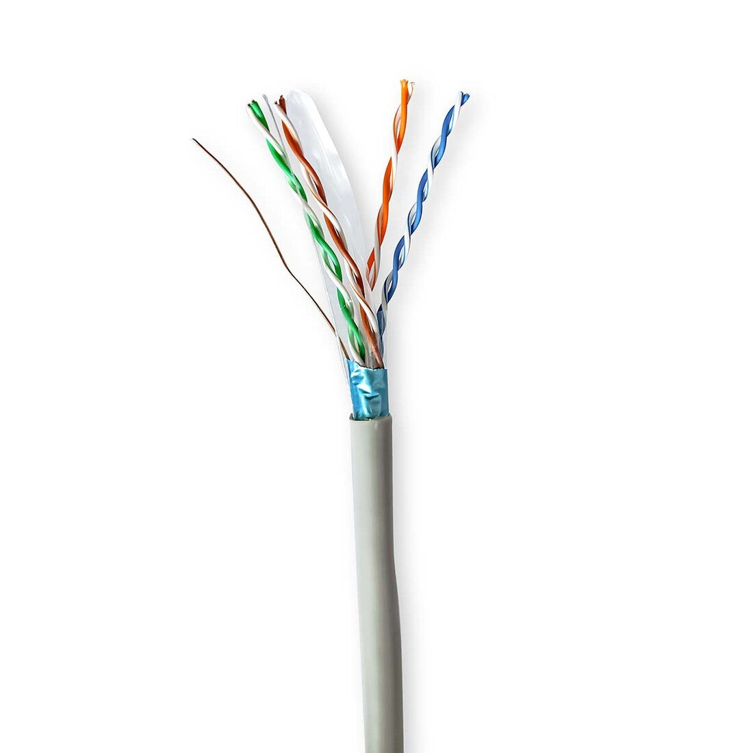 CCBG8522GY100S 100M BOBINA CABLE RED UTP CAT6 NEDIS