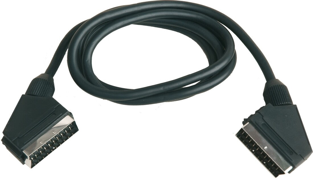 LX429 1,5m CABLE EUROCONECTOR M-M NEGRO
