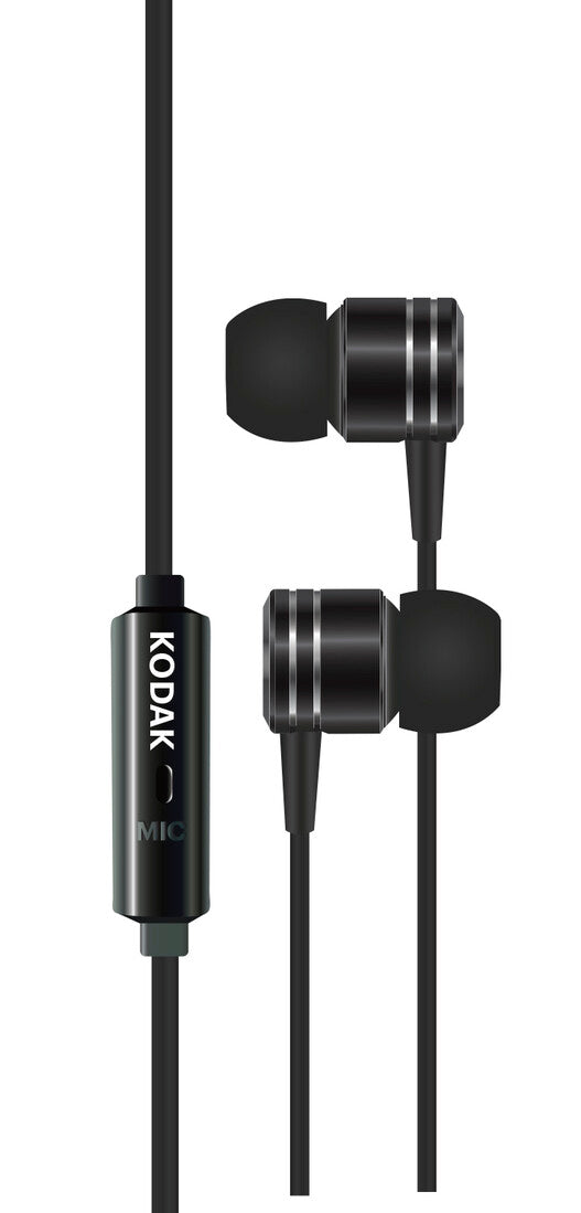 30423596 KODAK MAX IN-EAR HEADPHONES WITH MICROPHONE