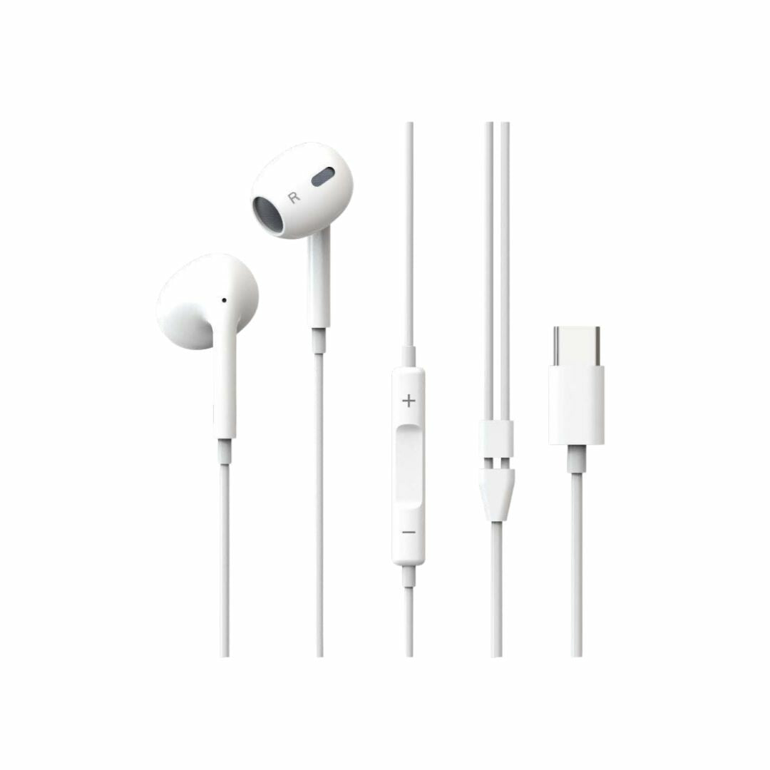 30425743 AURICULARES INTRAUDITIVOS BLANCOS 1,2m 210+ USB C KODAK