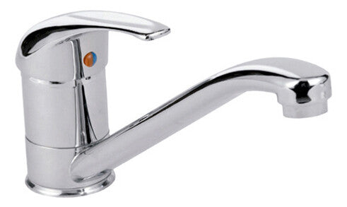 68017 MONOMANDO DE COCINA HORIZONTAL CROMO OASIS