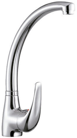68016 MONOMANDO DE COCINA VERTICAL CROMO OASIS