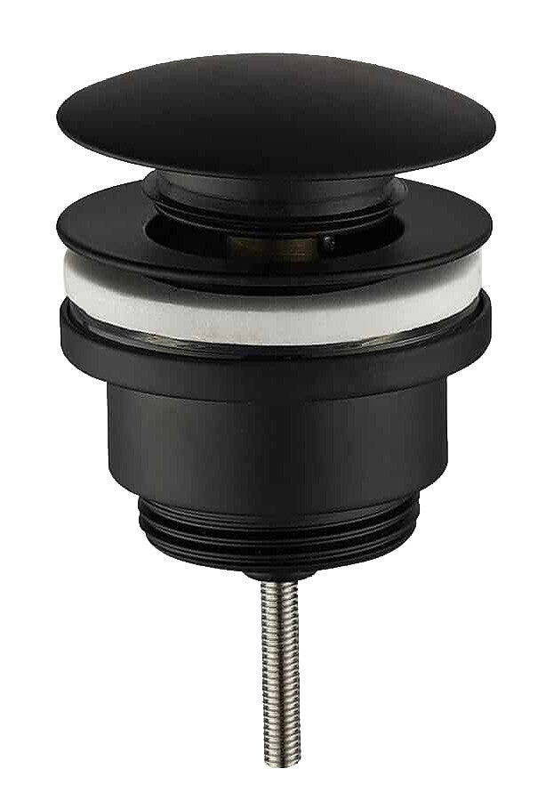 CA-41519 VALVULA CLIC-CLAC NEGRA CON TORNILLO MIRTAK | Suministros Figmar
