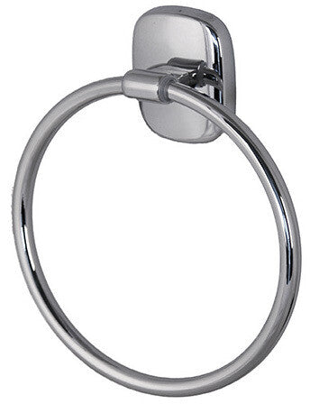 B-30161 TOALLERO ANILLA CROMO SERIE AQUA MIRTAK | Suministros Figmar
