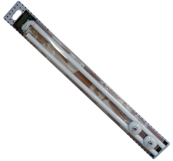 B-57213 GEBOGENE VORHANGSTANGE 80x100cm. H 175cm