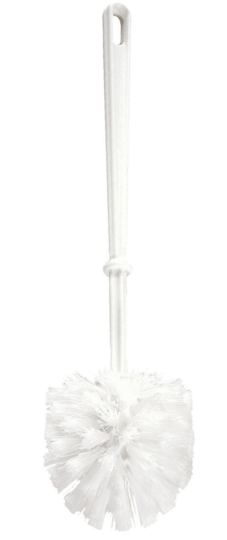 S-62503 ESCOBILLA DE BAÑO BLANCA CON MANGO MIRTAK