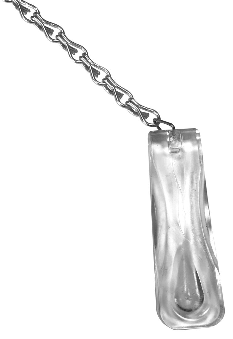 GR-62012 MIRTAK TRANSPARENT FLAT CISTERN HANDLE