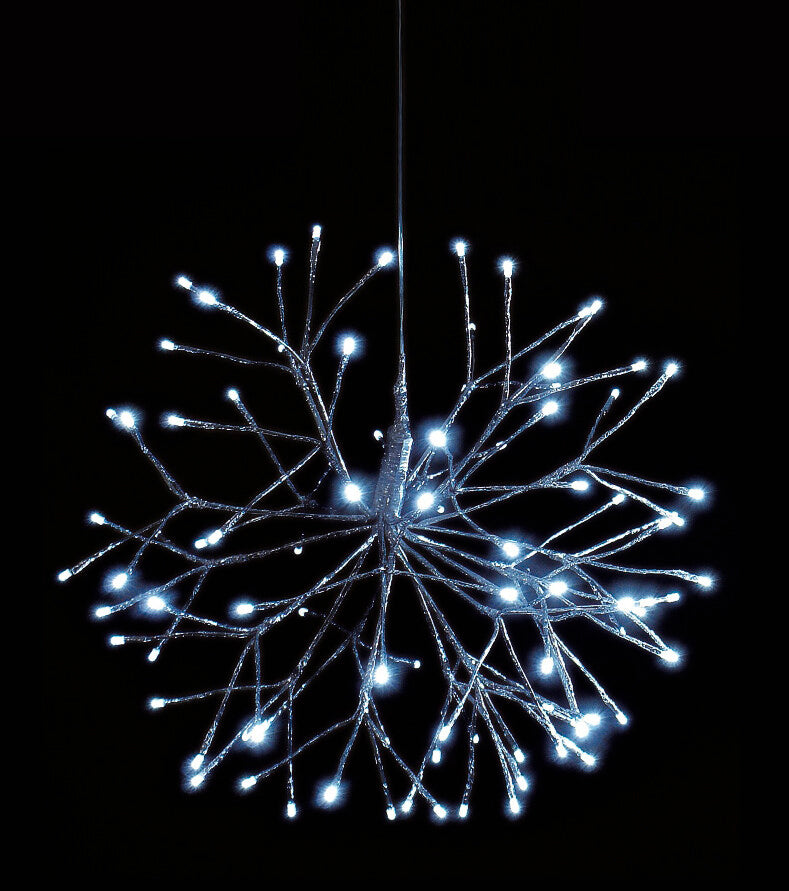 00809 5m STAR GARLAND 120 LEDS COLD WHITE