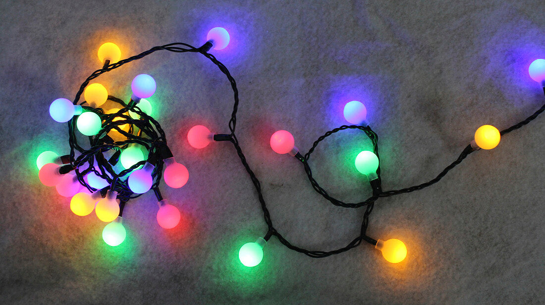 204600014 4m GARLAND 40 RGB LED BULBS IP44 GSC