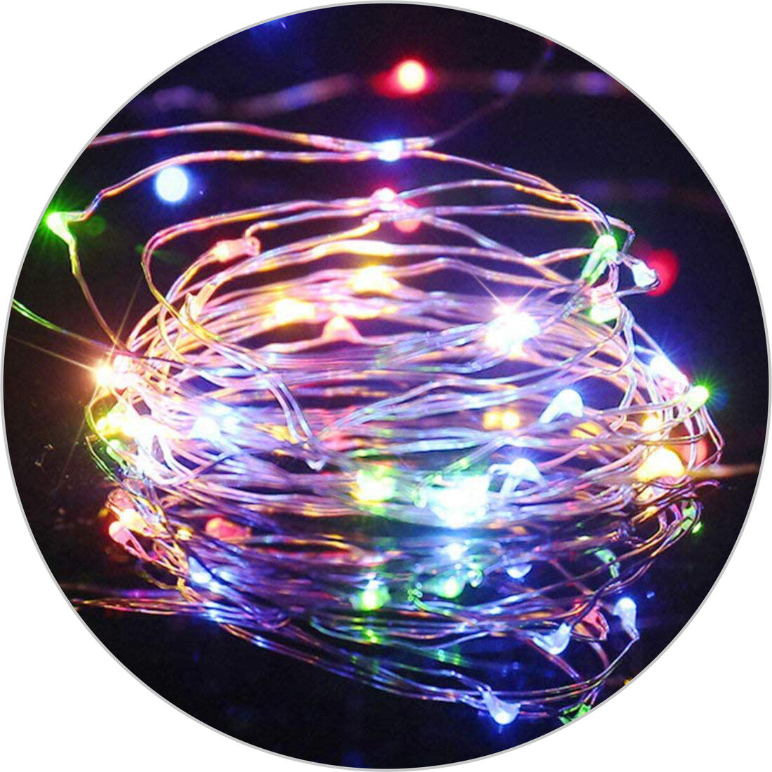 79.720/RGB 5m MINI GUIRNALDA LED SYMPHONY RGB ELECTRO DH | Suministros Figmar