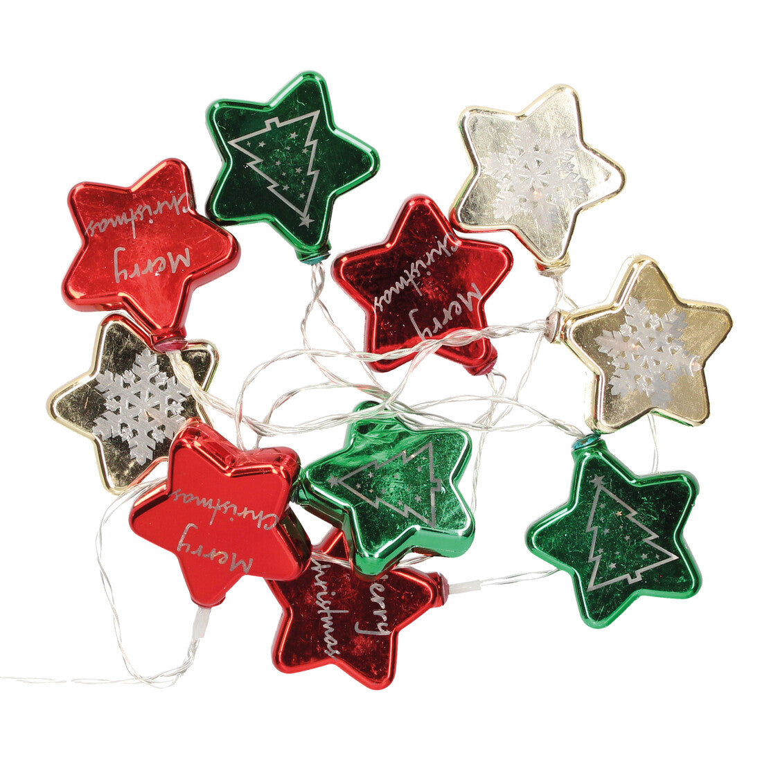 204600027 ESTRELLAS LED MULTICOLOR 1,35M LUZ CÁLIDA GSC