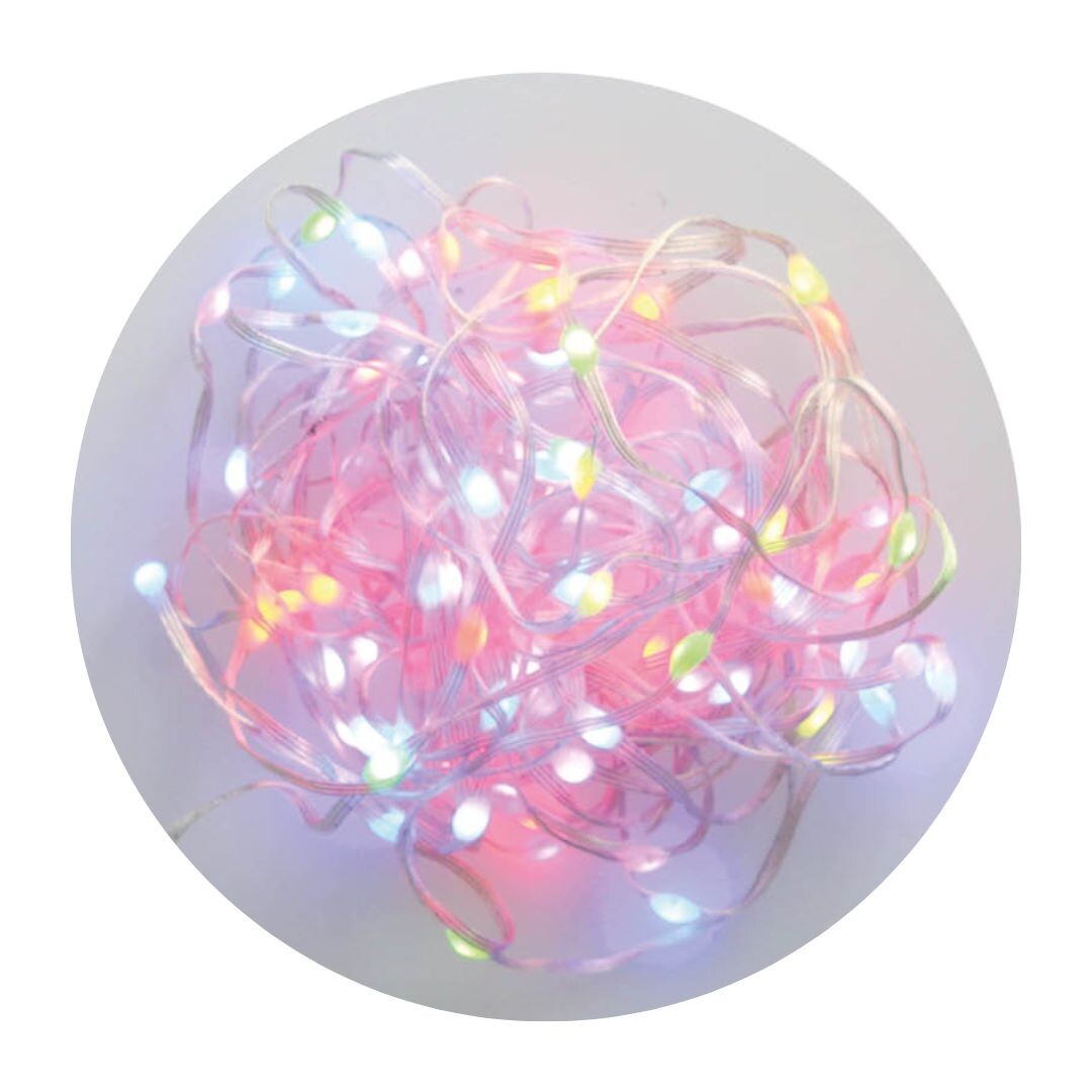 204805014 10M SMART LED GARLAND WITH USB + RGB REMOTE CONTROL IP65 GSC