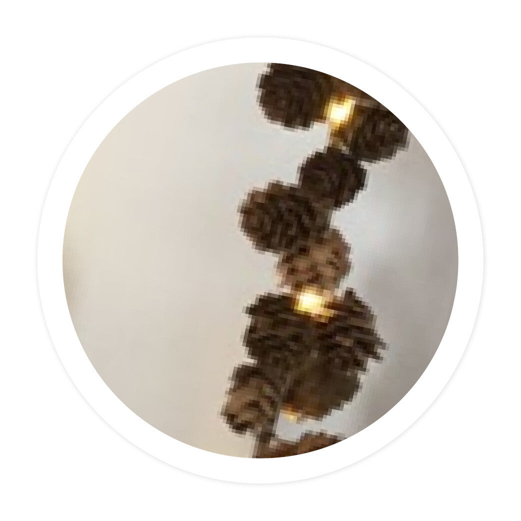 204690024 1m GUIRNALDA DE PIÑAS LED A PILA GSC