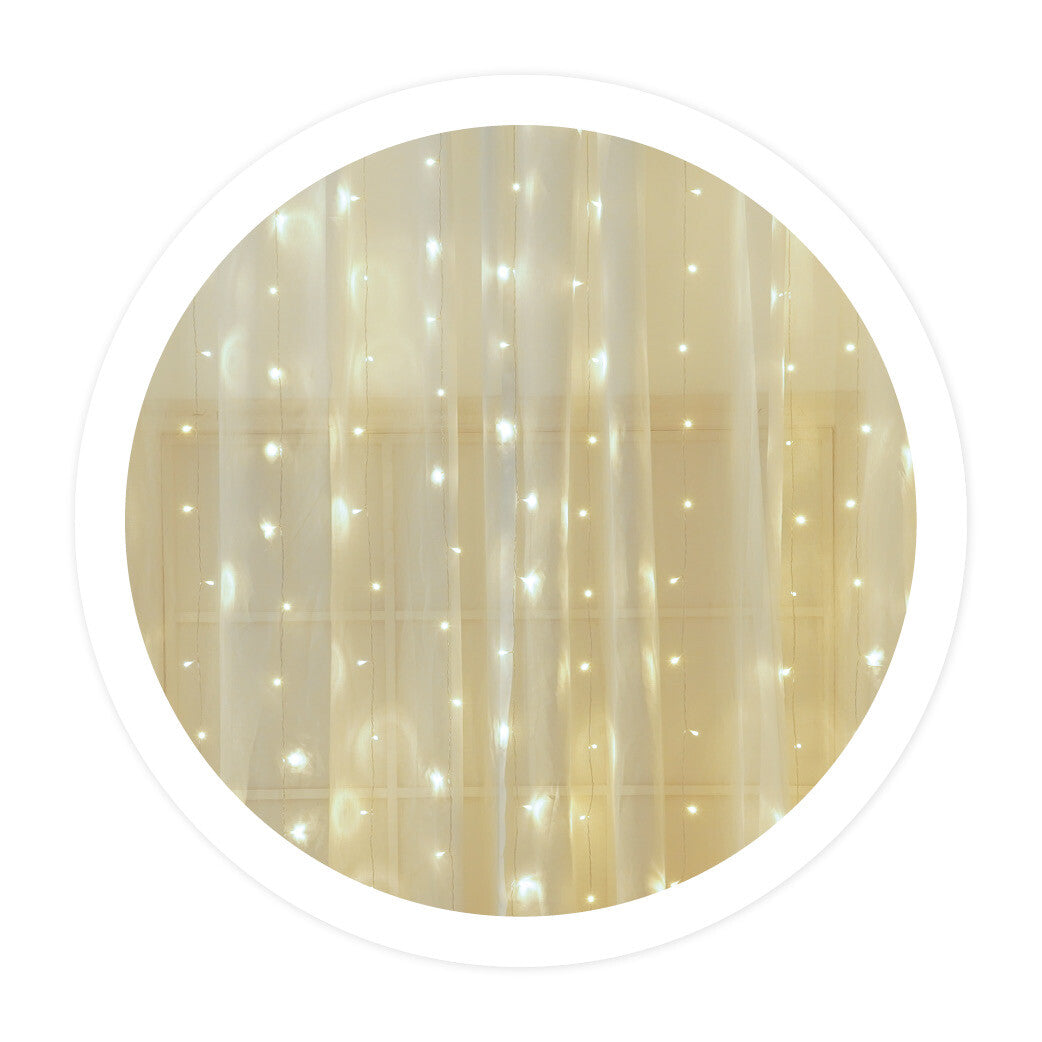 204605005 LED CURTAIN 2x2m COLD LIGHT GSC