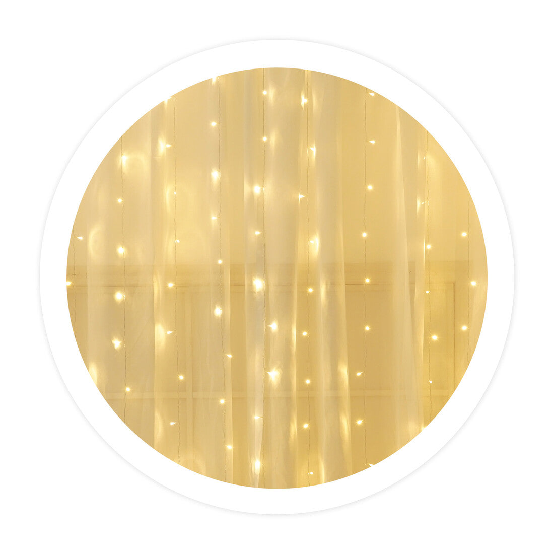204605006 CORTINA LED 2x2mts LUZ CALIDA GSC | Suministros Figmar
