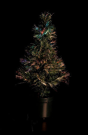 701-ARBOL FIBRA OPTICA 60cm VERDE F-BRIGHT