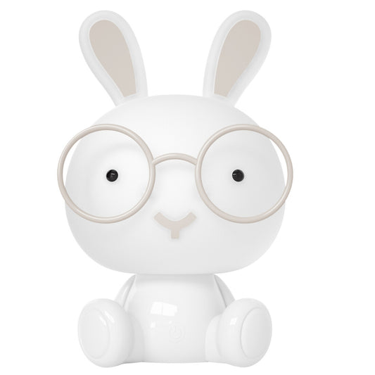 202800009 LAMPARA LED INFANTIL CONEJITO RGB + LUZ DIA RECARGABLE BLANCO 2,5W GSC