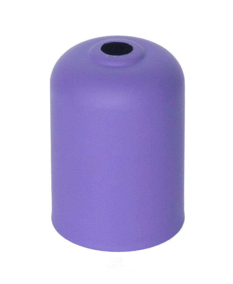 N703MO VIOLET DECORATIVE LAMP HOLDER COVER 45X