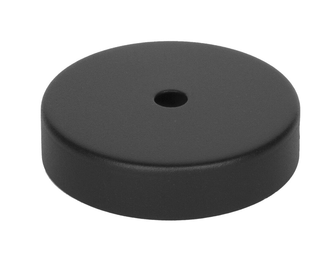 N296N FLORON DECORATIVO METALICO NEGRO 80X15mm