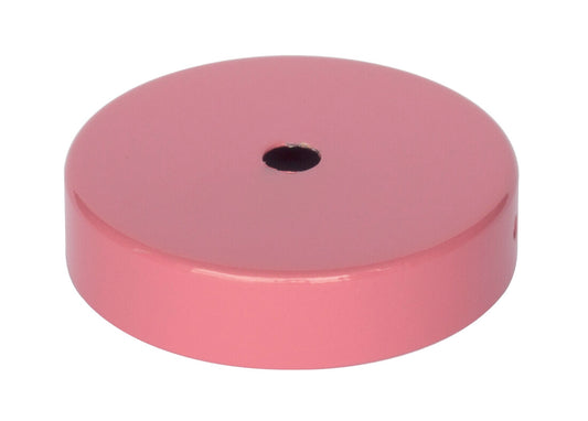 N296RS FLORON DECORATIVO METALICO ROSA 80X20mm
