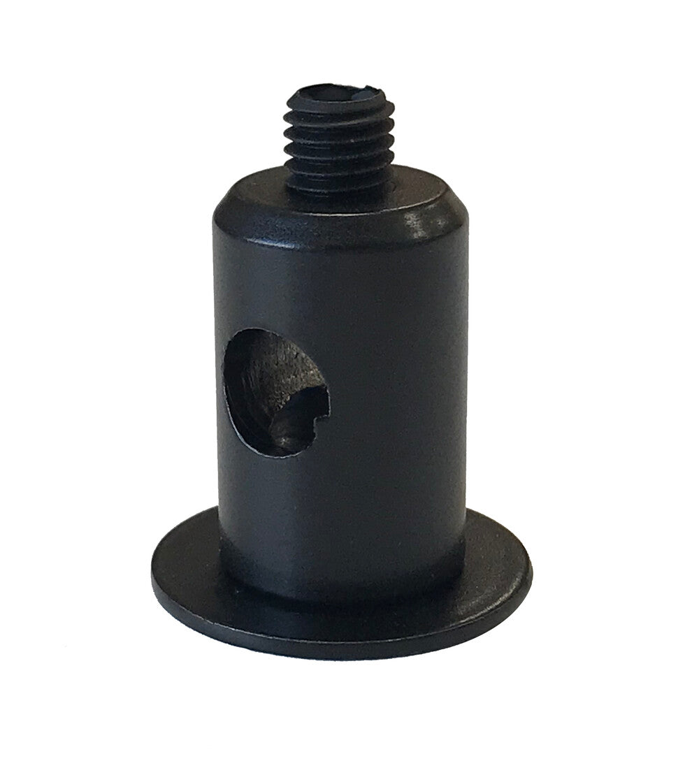 AISMET/41 BLACK METAL CABLE GLAND WITH GOLDEN CORD