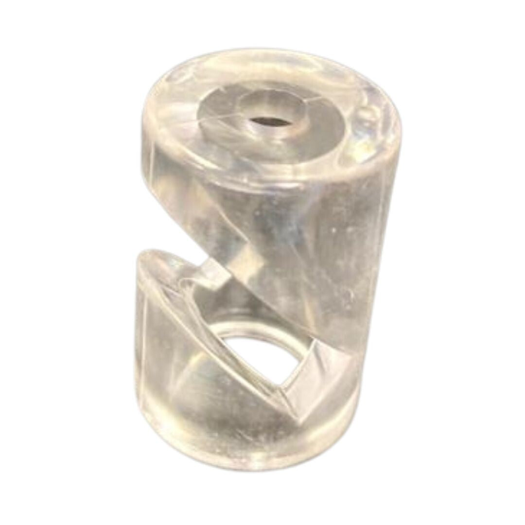 1400428-TR 5 Stück Kabelschellen in V-Form transparent 30x20mm F-BRIGHT
