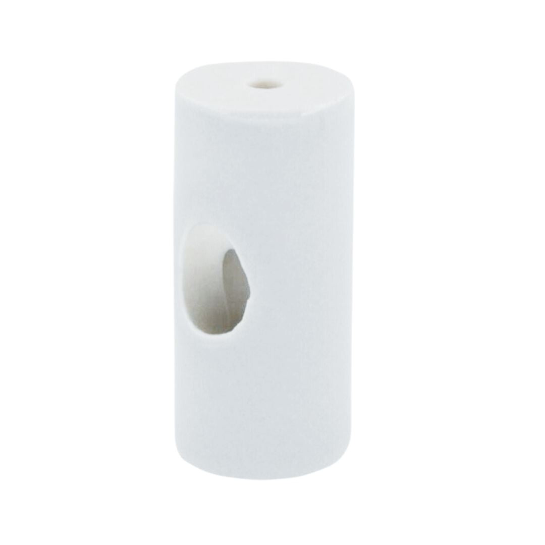 1400430 5UD ABLEITBARE DACHPORZELLAN WEISS 20x45mm F-BRIGHT