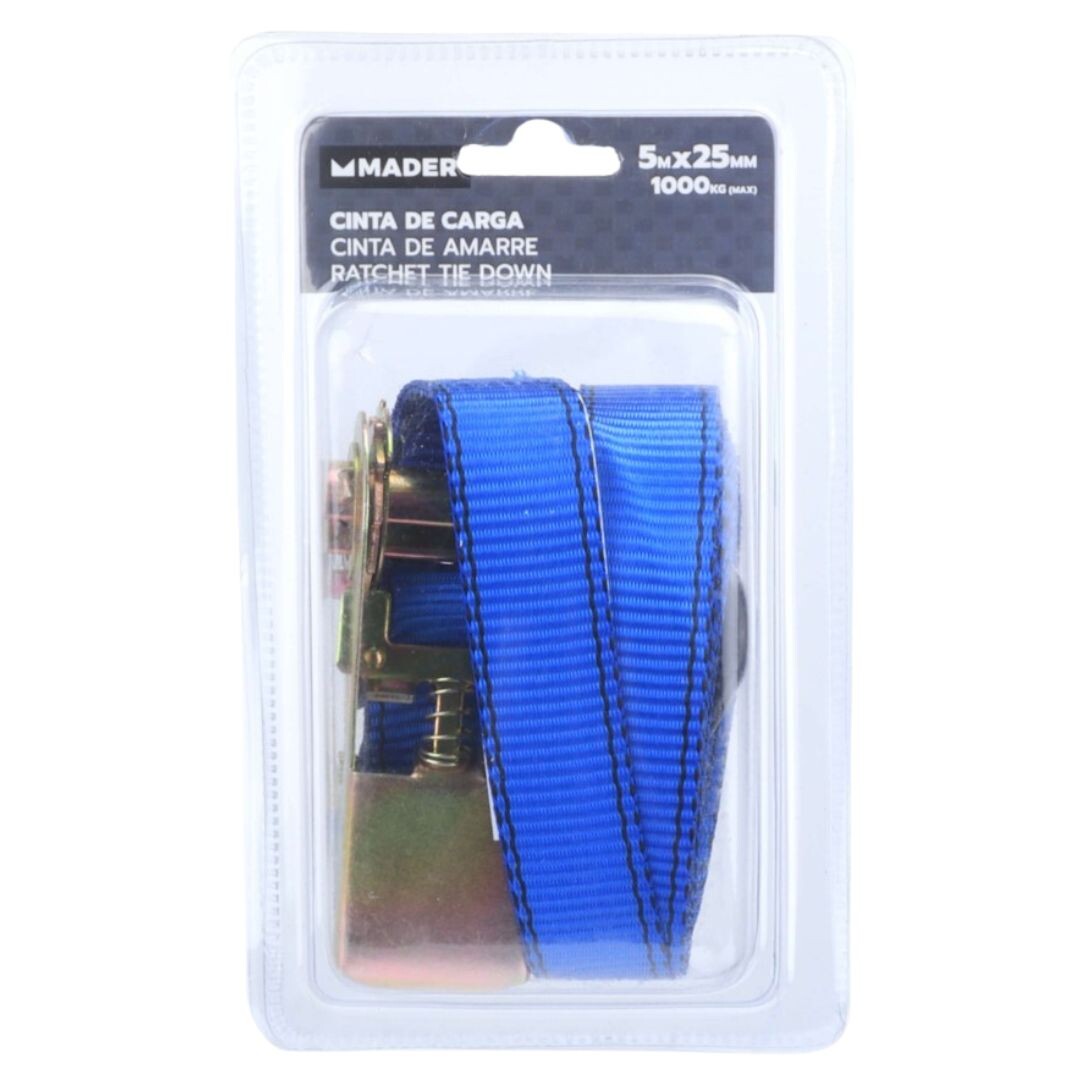 42166 5m CINCHA DE AMARRE C/CARRACA 25mm 1000Kg