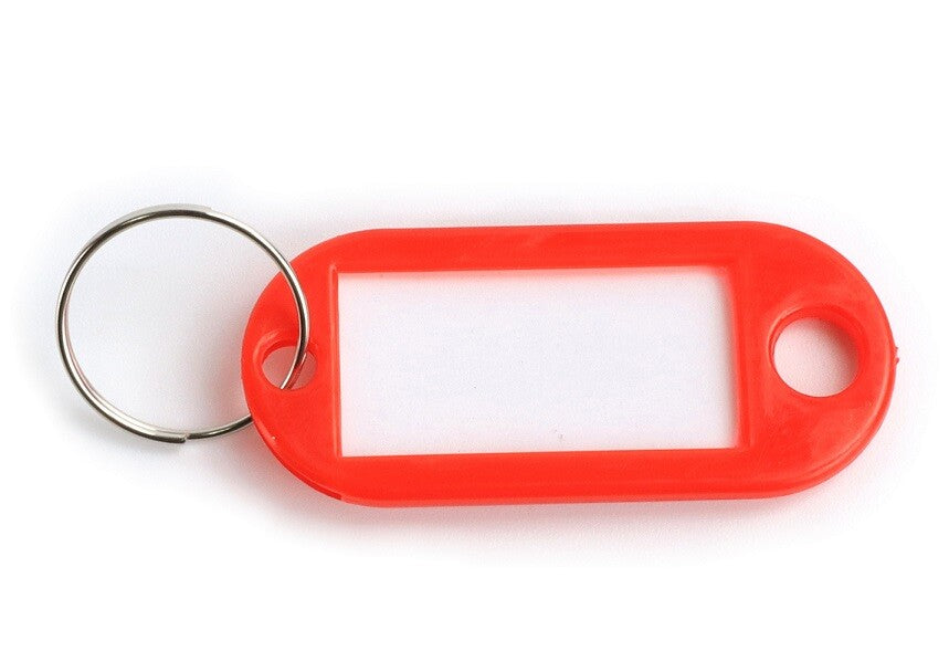 65359 RED KEYRING 25 units WOOD
