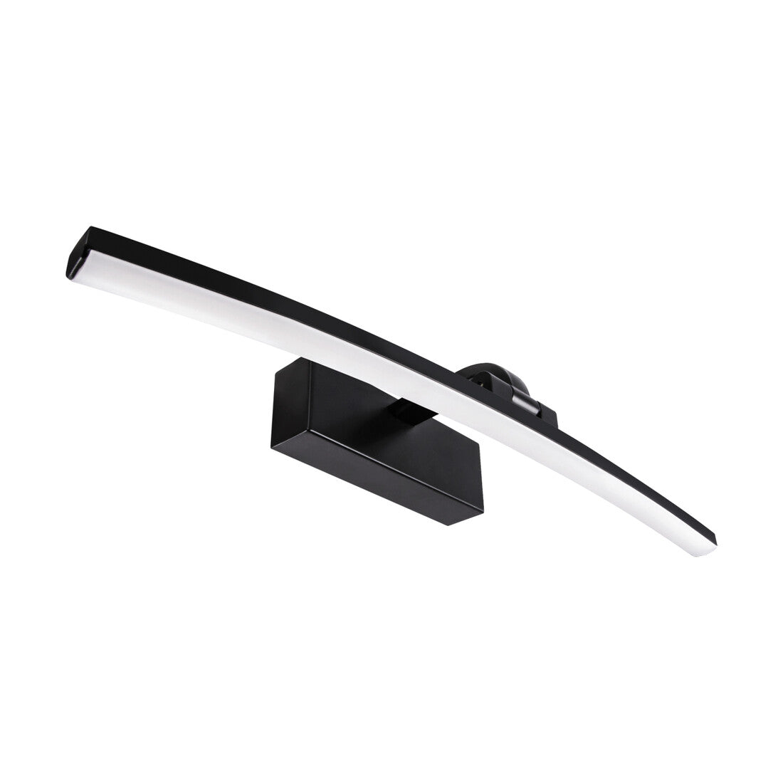03883 LED BATHROOM WALL LIGHT 8W IP44 4000K 950Lm 400mm BLACK MAMBA STRÜHM