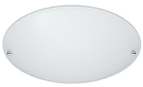 6196011-01 PLAFON REDONDO CRISTAL OPAL BLANCO E27 | Suministros Figmar