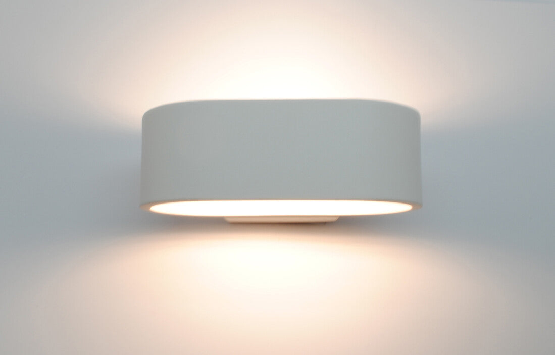2074010 APLIQUE LED PARED BLANCO ARO 6W 3000K | Suministros Figmar