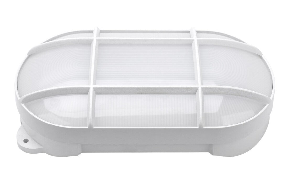200205001 APLIQUE LED OVALADO CERCIS CON REJILLA 15W 6500K BLANCO GSC | Suministros Figmar