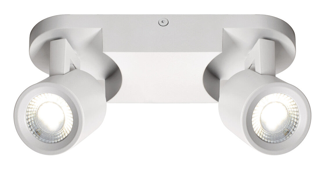 10295 TONIK ALUMINUM STRIP 2xGU10 WHITE JUERIC