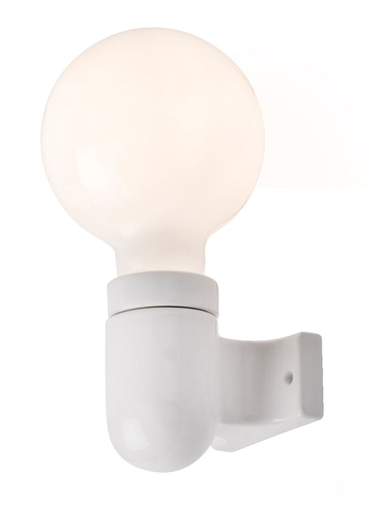 62302 APLIQUE CERAMICA SERA BLANCO E27 FARO