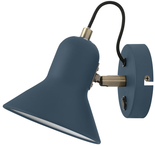 2070911-AZ APLIQUE DE PARED AZUL BOSTON E27  F-BRI