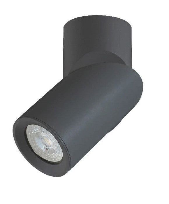 10374 BREMEN BLACK ALUMINUM SPOTLIGHT 1xGU10 JUERIC