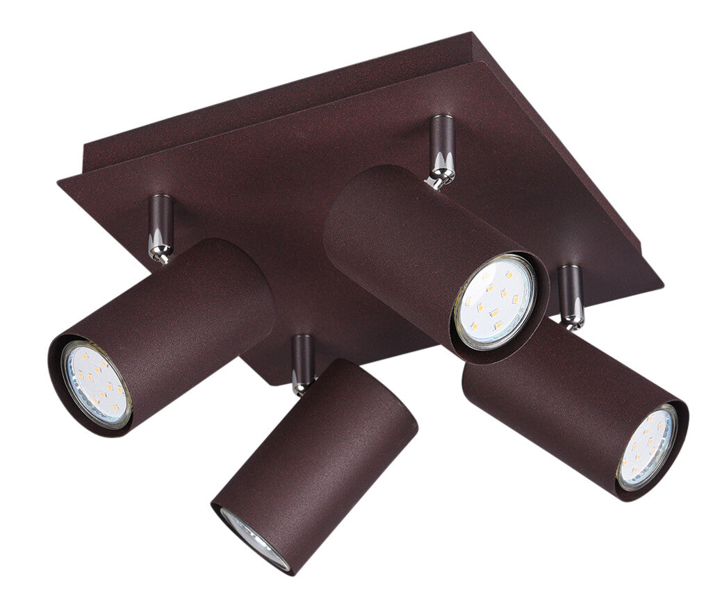 802430424 4-LIGHT MARLEY OXIDE GU10 TRIO STRIP