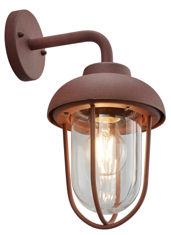 202760124 APLIQUE ALUMINIO OXIDO DUERO E27 IP44 TRIO